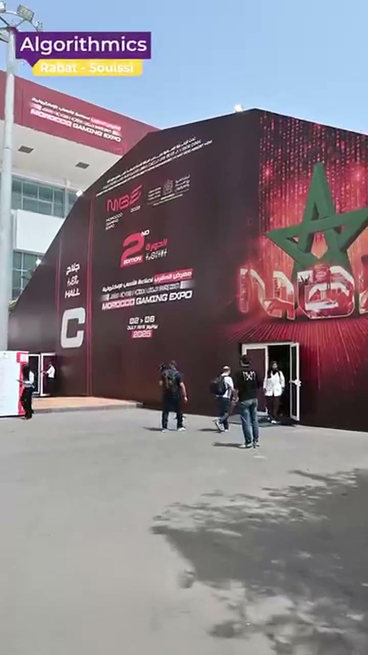 Le Morocco Gaming Expo, où nos élèves ont présenté leurs projets